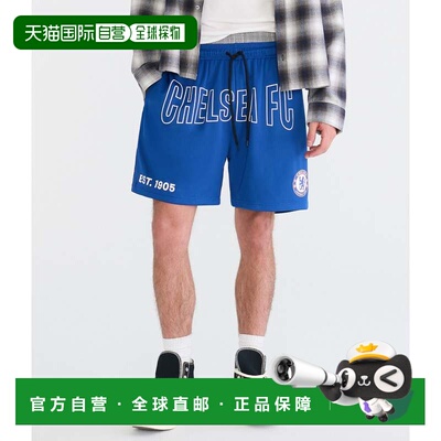 自营Aeropostale Chelsea Fc Mesh Shorts - blue 469 美国奥莱直
