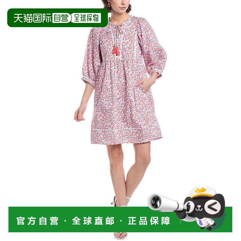 自营 tyler boe Janet迷你连衣裙-红色 美国奥莱直发