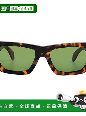自营Palm Angels MAGNOLIA Gren Square Unisex Sunglasses PERI1
