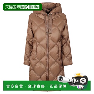 Coat With Quarter maraQuilted Three Down And 自营max Hood