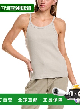 自营 James Perse罗纹卡米-灰色 美国奥莱直发新款背心吊带