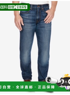 自营Men's Lucky Brand 121 Heritage Jeans Henderson Denim Cot