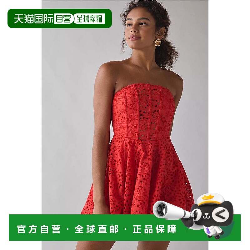 1h可退 【美国直邮】astr the label 女士 连衣裙蕾丝紧身