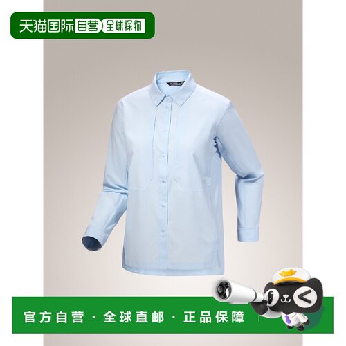 自营 始祖鸟SIMA LS女款户外运动轻量耐磨防晒长袖衬衫UPF40