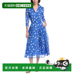 blue 自营Samantha 美国奥莱直发 sky Shirtdress Sung Audrey