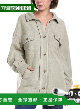 自营rd styleRD风格Lexie Fleece大卸扣-米色 美国奥莱直发外套