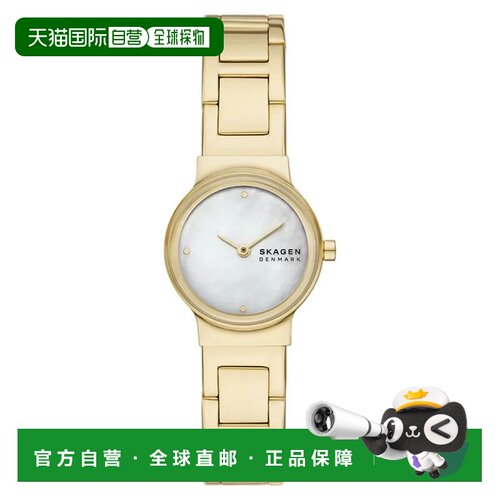 自营Skagen Women's Freja Lille  White Dial Watch - white 美