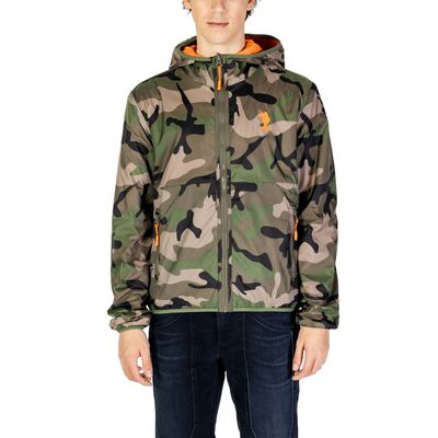 自营U.S. POLO ASSN. Polyamide Shell Men's Jacket - green 美