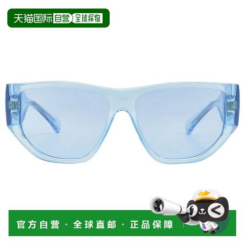 自营Salvatore Ferragamo Azure男女几何太阳镜SF1077S 432 56 -