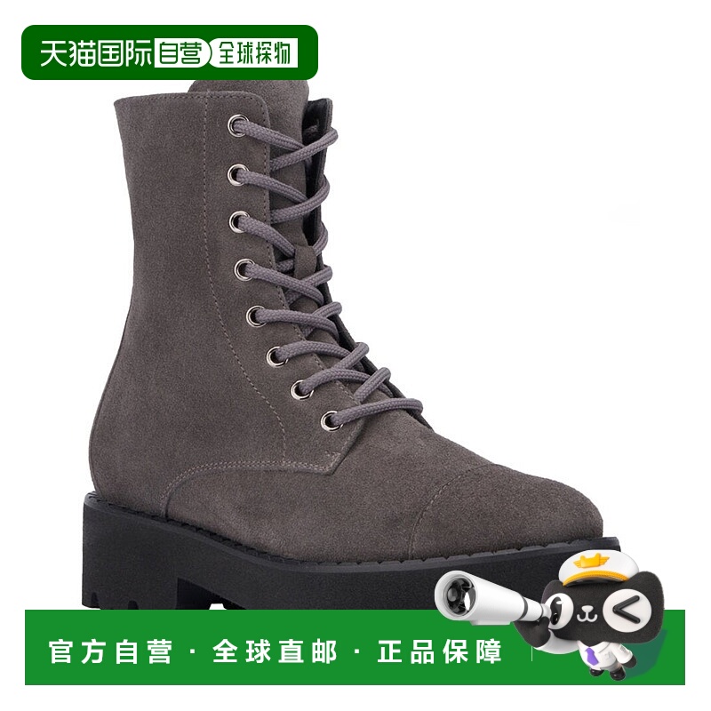 自营 Aquatalia Savina防风雨绒面靴-灰色 美国奥莱直发女靴