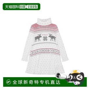 美国直邮 lauren 1h可退 ralph 女士 连衣裙针织长袖