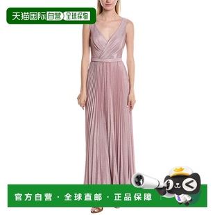 Rene 美国奥莱直发新款 绿色 礼服 Ruiz金属服 自营