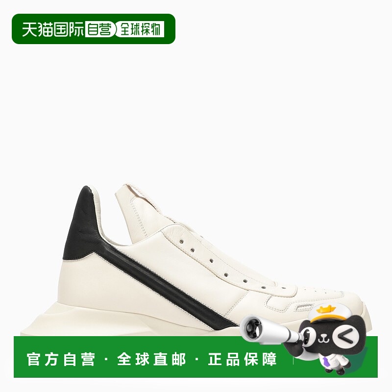 香港直邮潮奢 rick owens 瑞克 欧文斯 男士 GEO GETH 皮质高帮运