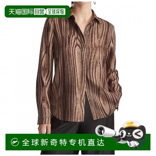 美国奥莱直发新款 自营 木衬衫 lafayette 148Scottie女式