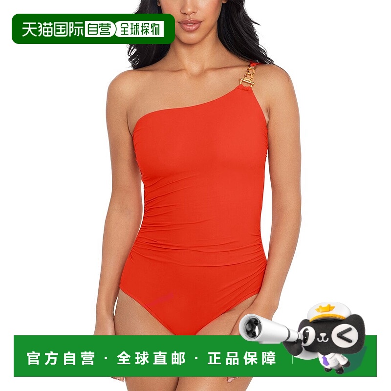 自营magicsuit魔法套装查理兹单件-红色 美国奥莱直发