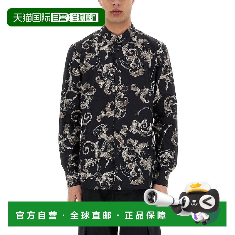 1h可退 香港直邮潮奢 versace 范思哲 男士 CON STAMPA OUTLINE B