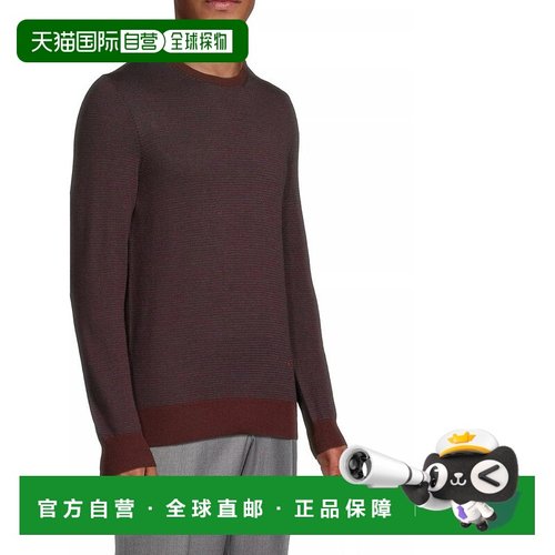 1h可退 【美国直邮】isaia 男士 帽衫运动夹克衫长袖