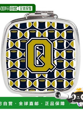 自营 Carolines Treasures CJ1074-QSCM 字母 Q 足球蓝色和正品