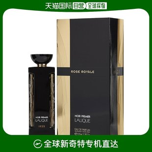 100ml 美国直邮LALIQUE 莱俪 LALIQUE 皇家玫瑰女士香水 EDP