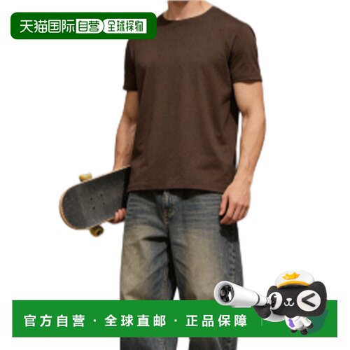 自营 Alo Yoga 征服系列纯色圆领透气舒适短袖网球体恤衫男款m120