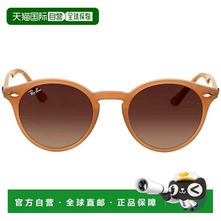 自营ray-banRay Ban Brown Gradient Round Unisex Sunglasses RB
