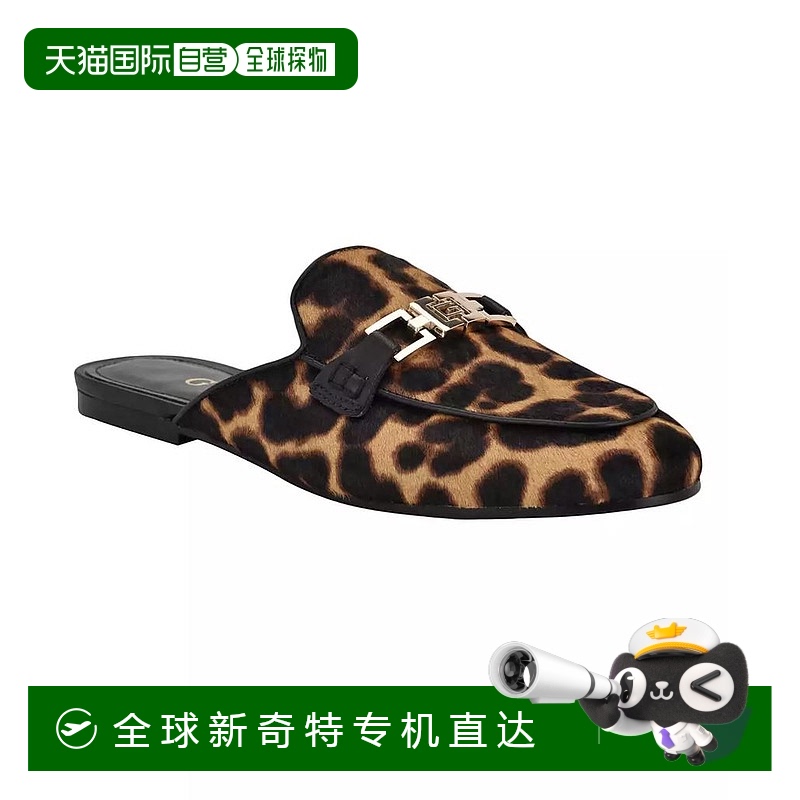 1h可退 【美国直邮】guess 女士 拖鞋乐福鞋