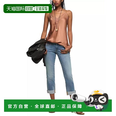 【美国直邮】lucky brand 女士 牛仔裤直筒裤九分裤