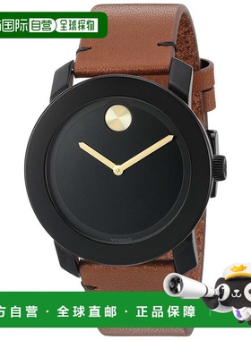 自营Movado Men's Bold 42mm Quartz Watch - brown 美国奥莱直发