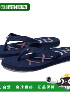 1h可退 香港直邮潮奢 Roxy 女士 VISTA IV 拖鞋 blue蓝色 舒适时