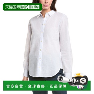 Seersucker The Classic Shirt 美国奥莱 自营FRAME blue Denim