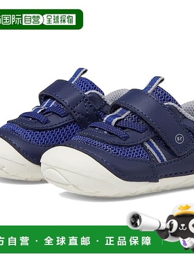 自营 Stride Rite Sm Apollo BB038301运动鞋美国3号蓝色休闲鞋FZ