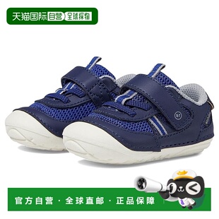 自营 Stride Rite Sm Apollo BB038301运动鞋美国3号蓝色休闲鞋FZ