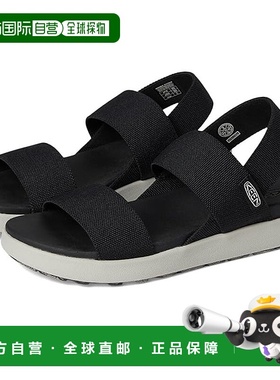 1h可退 香港直邮潮奢 keen 女士 Elle Backstrap 凉鞋 black黑色