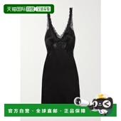 女士 1h可退 吊带真丝连衣裙 Laurent 圣罗兰 香港直邮潮奢 Saint