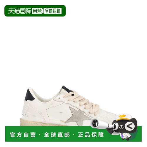 自营golden goose米色牛皮明星运动鞋-中性色 美国奥莱直发
