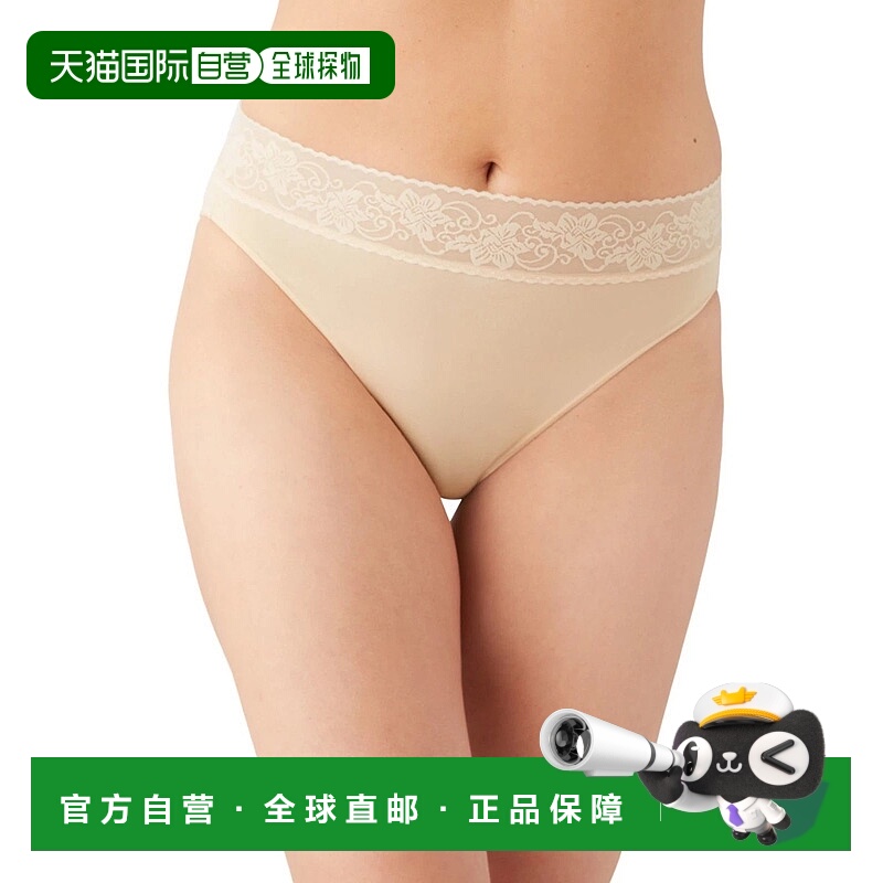 自营Wacoal Comfort Touch Underwear Women  Sand Lace Trim Str