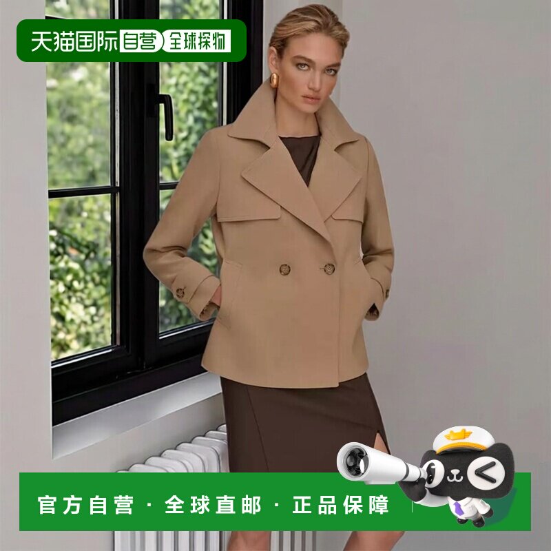 1h可退 【美国直邮】donna karan/唐娜凯伦 女士 大衣风衣