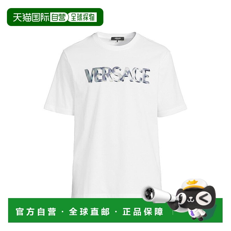1h可退 【美国直邮】versace/范思哲 男士 上装T恤短袖