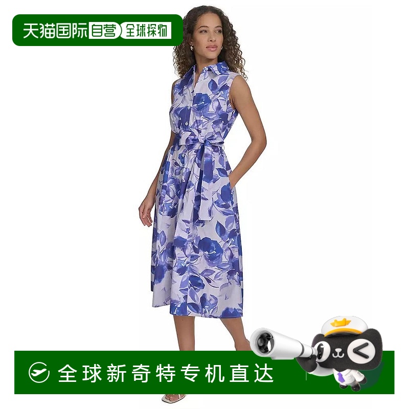 1h可退 【美国直邮】calvin klein 女士 连衣裙新款