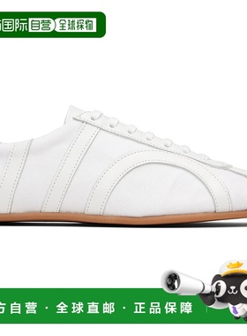 1h可退 香港直邮潮奢 TOTÊME 女士 白色运动鞋 253WAS0233FB0402