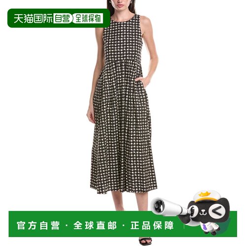 自营Max Mara Mattia Midi Dress - black 美国奥莱直发连衣裙