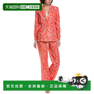 自营Nanette Nanette Lepore 2pc Jacket & Pant Suit Set - oran