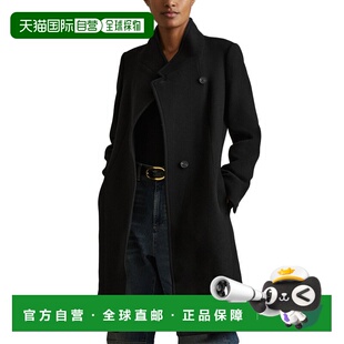 自营Reiss Maude Wool-Blend Mid Length Coat 美国奥莱直发