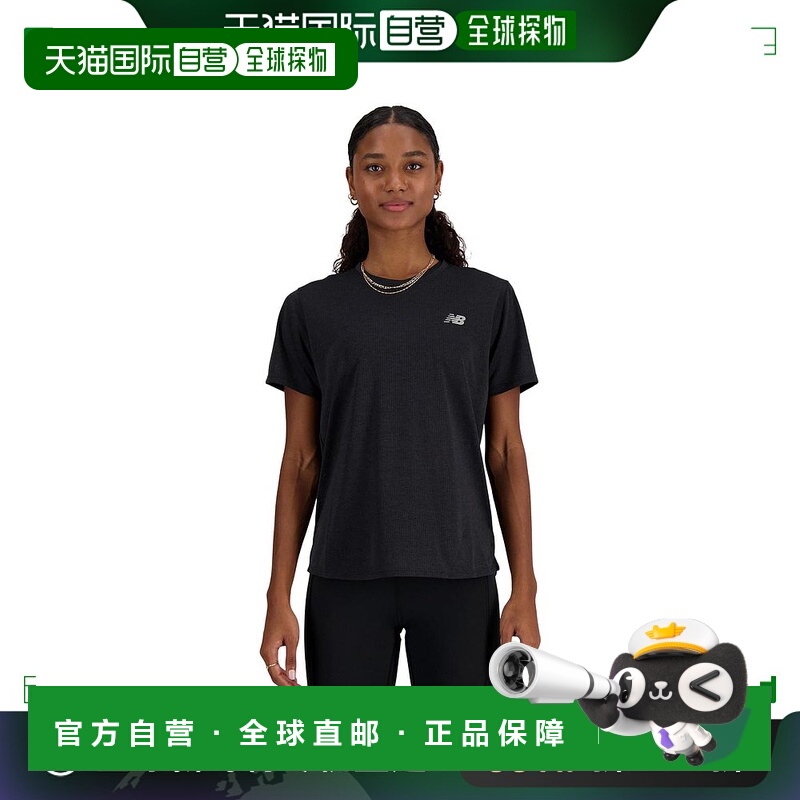 1h可退 【美国直邮】new balance 女士 上装T恤短袖运动女款