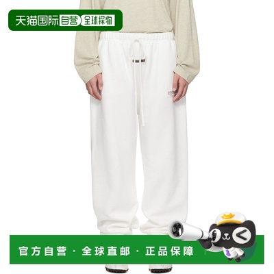 1h可退 香港直邮潮奢 Essentials 女士 白色 Classic 运动裤 130S