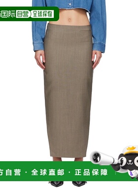 1h可退 香港直邮潮奢 Givenchy 纪梵希 女士 灰色 Front Kick 半