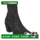 美 Choo 自营Jimmy Leather Cece Glitter black Bootie