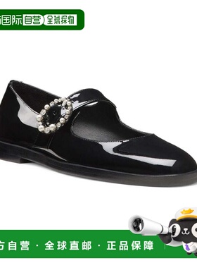 自营Stuart Weitzman Loralei Patent Mary Jane - black 美国奥