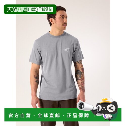 自营ARCTERYX 男士Kragg SL纯棉短袖T恤始祖鸟户外