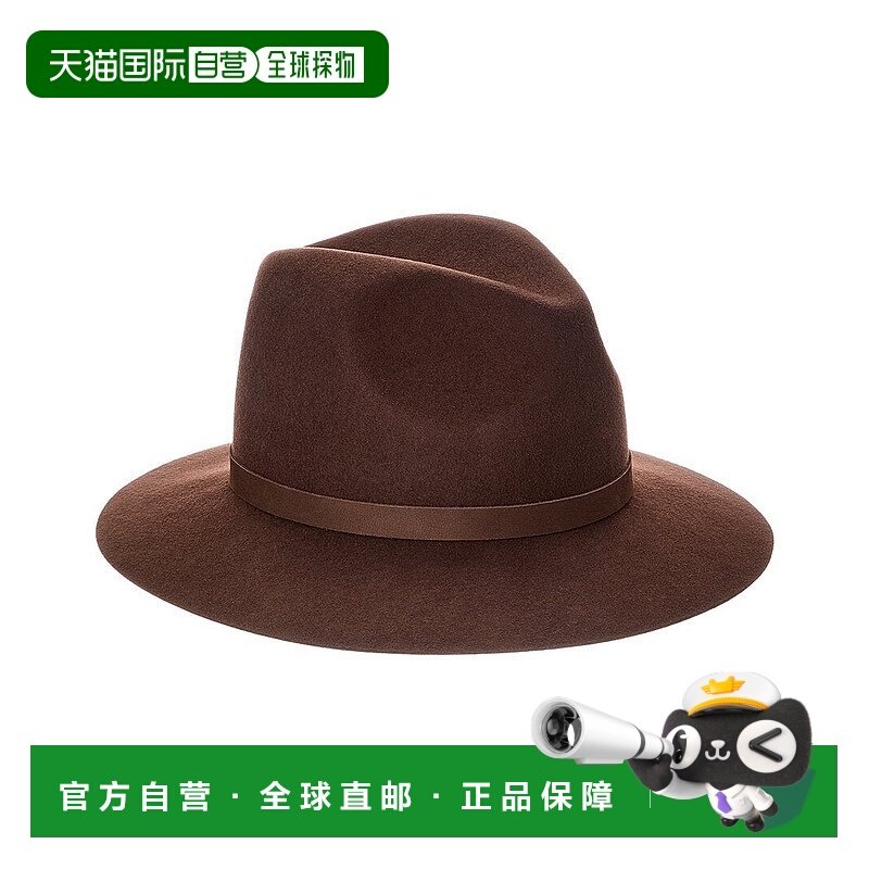 自营phenix凤凰短绒Fedora-棕色 美国奥莱直发帽子